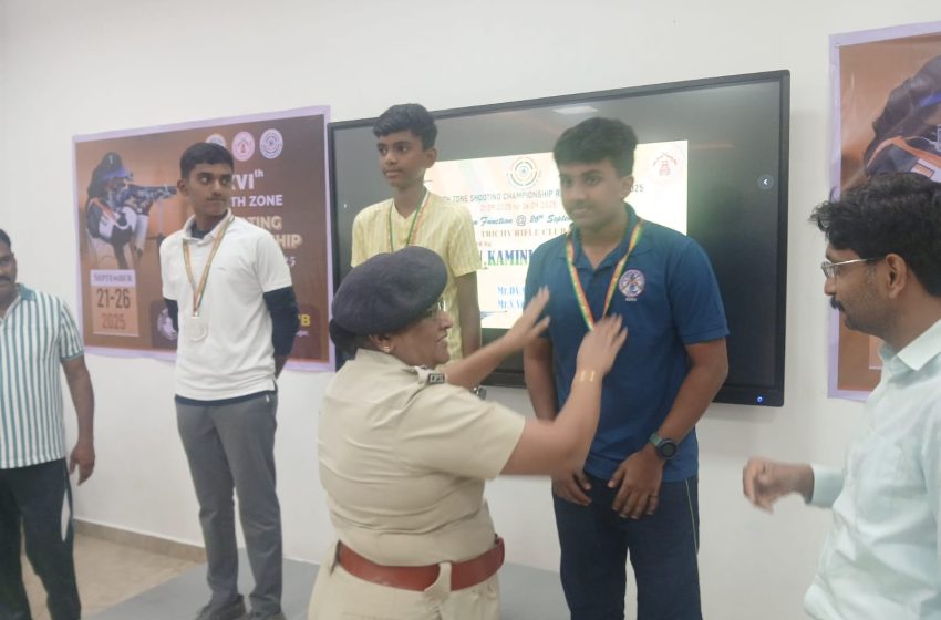  റൈഫിൾ ഷൂട്ടിംഗ് ചാമ്പ്യൻഷിപ്പിൽ അത്തോളി ജി വി എച്ച് എസ് എസ് വിദ്യാർത്ഥിക്ക്  മെഡൽ