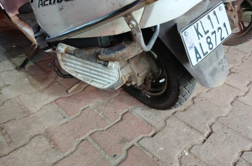  വാഹനം ഇടിച്ച് തെറിപ്പിച്ച്നിർത്താതെ പോയതായി പരാതി