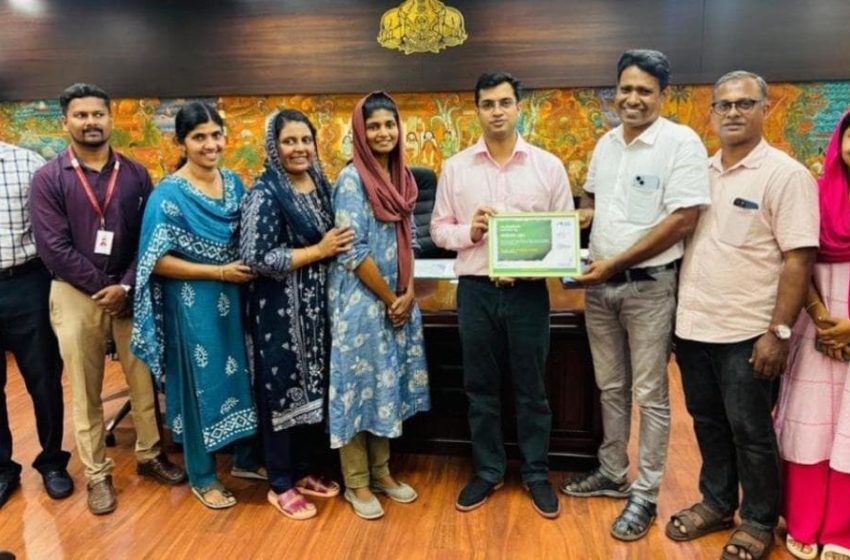  കാരന്തൂർ എ എം എൽ പി സ്കൂളിന് ശുചിത്വ പുരസ്കാരം