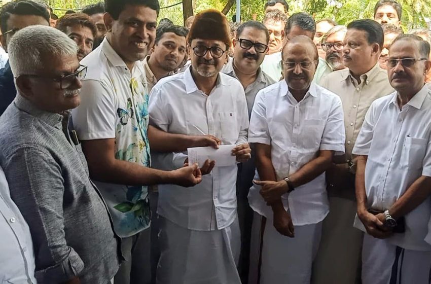  അണികളിൽ ആവേശം പകർന്നു; ബാബ അലക്സാണ്ടർ മുസ്ലിം ലീഗിൽ ചേർന്നു