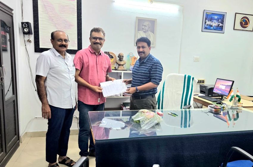 ടോൾ പ്ലാസ : ട്രാൻസ്പോർട്ട് കമ്മീഷണർക്ക് നിവേദനം നൽകി