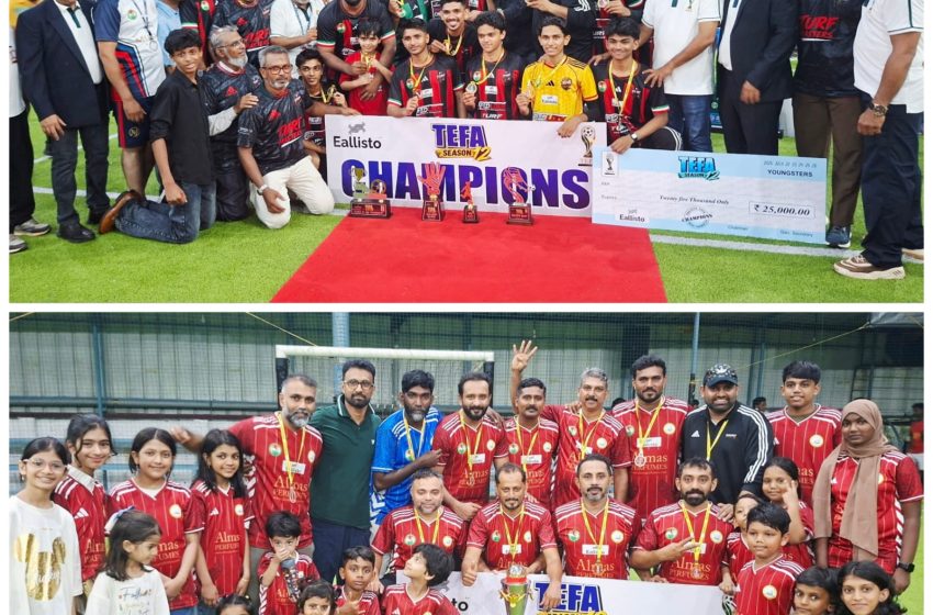  എലിസ്റ്റോ ടെഫാ ടൂർണ്ണമെൻ്റ് : അൽമാസും ടർഫ് മാസ്റ്റേർസും ജേതാക്കൾ